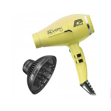 Parlux Alyon hajszárító 2250W, Yellow + Parlux Magic Sense diffúzor