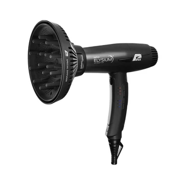 Parlux Pack Elysium hajszáírtó 2300 W+ Magic Compact diffúzor, Fekete