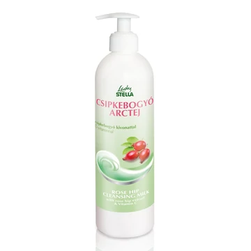 Lady Stella csipkebogyó arctisztító tej magas C-vitamin tartalommal, 500 ml