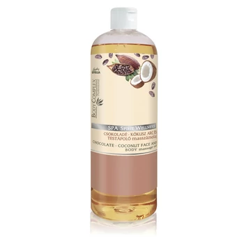 Lady Stella Spa Spirit Wellness csokoládé kókusz intenzív bőrápoló masszázsolaj, 1 l