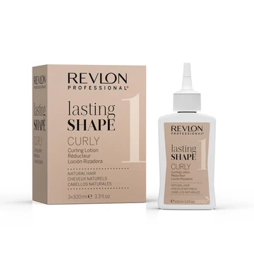 Revlon Lasting Shape Curly keratinos dauervíz (1) normál hajra, 3x100 ml