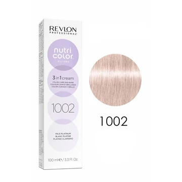 Revlon Nutri Color Creme színező hajpakolás 1002 Gyöngyház platina, 100 ml