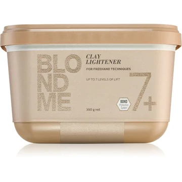 Schwarzkopf BlondMe Bond Enforcing Premium Clay szőkítőpor agyaggal, 350 g