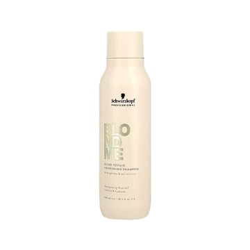 Schwarzkopf Blondme Bond Repair Nourishing intenzíven tápláló sampon szőke hajra, 300 ml