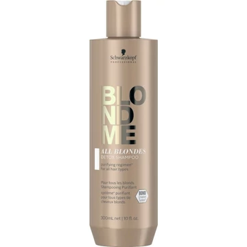 Schwarzkopf Blondme Detox sampon minden szőke hajra, 300 ml