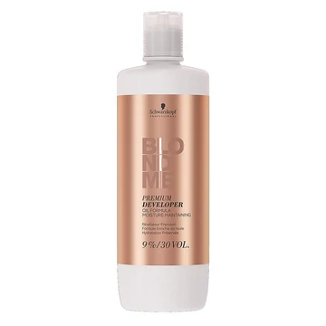 Schwarzkopf Blondme prémium ápoló színelőhívó emulzió 9%, 1 l