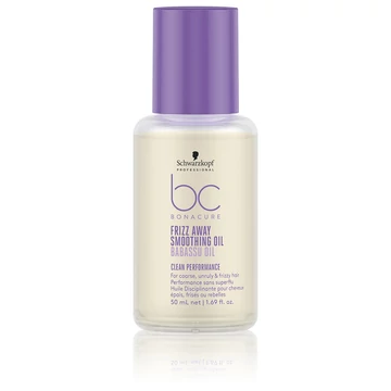 Schwarzkopf Bonacure Clean Performance Frizz Away Babassu olaj Smoothing hajsimító olaj, 50 ml