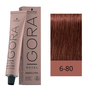 Schwarzkopf Igora Royal Absolutes hajfesték, 6-80
