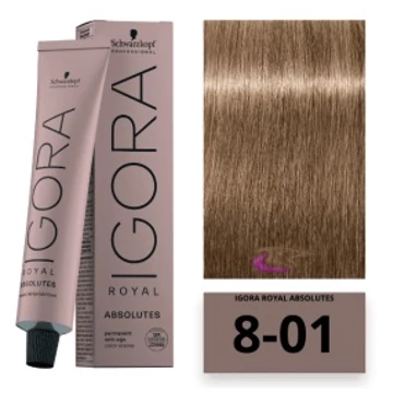 Schwarzkopf Igora Royal Absolutes hajfesték, 60 ml 8-01