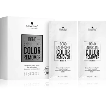 Schwarzkopf Professional Bond Enforcing hajszín eltávolító por, 10x30 g