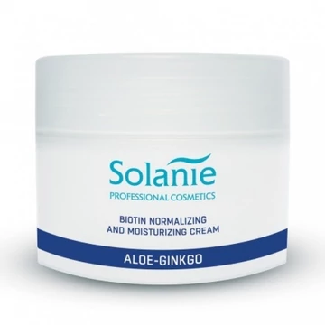 Solanie Aloe Gingko Biotin normalizáló és hidratáló krém, 250 ml