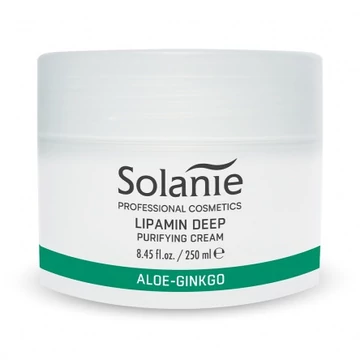 Solanie Aloe Gingko Lipamin mélytisztító krém, 250 ml