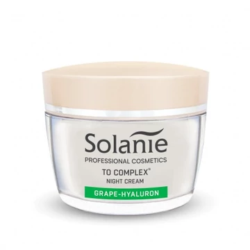 Solanie Szőlő-hialuron éjszakai krém TO complex-szel, 50 ml