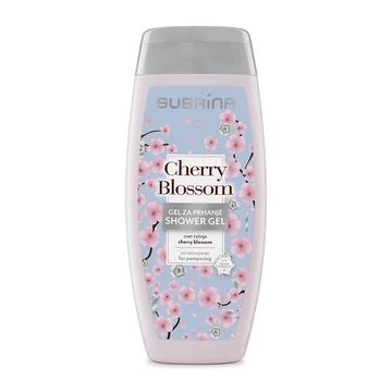 Subrina Cherry Blossom tusfürdő cseresznyevirág illattal, 250 ml