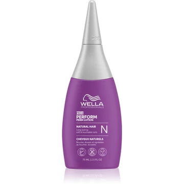 Wella Professionals Perform+ Perm N dauervíz normál és nehezen kezelhető hajra, 75 ml