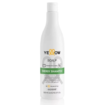 Yellow Scalp Energy hajhullás elleni sampon, 500 ml