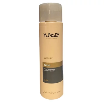 Yunsey 24K Arany sampon argánolajjal és keratinnal, 300 ml