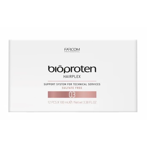 Bioproten Hairplex 03 Bond Prolonger Display Box utókezelés, 12x100 ml