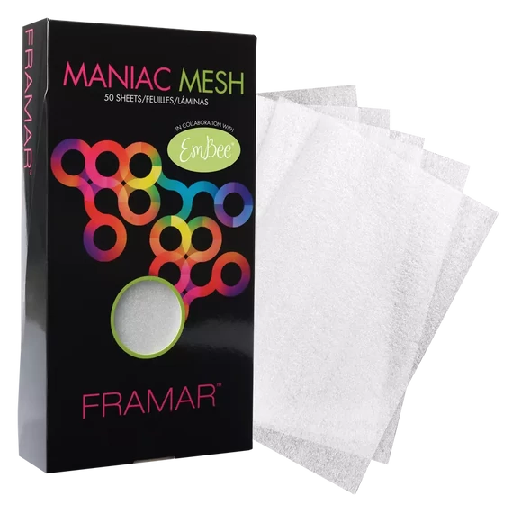 Framar Maniac Mesh habfólia festéshez és melírozáshoz, 50 db