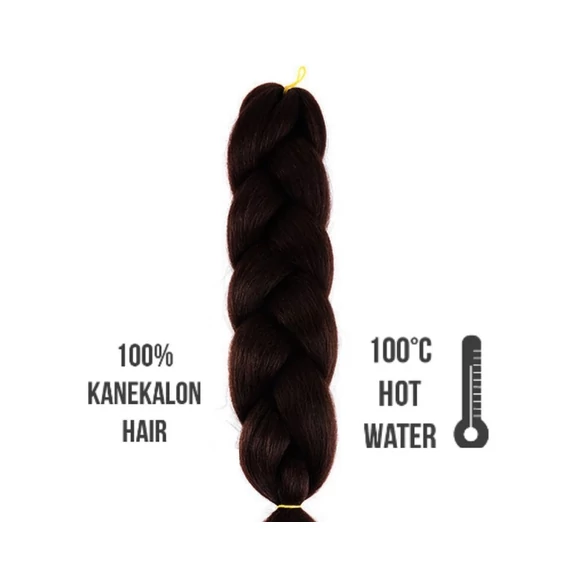 Afro szintetikus 100% kanekalon haj, 100 cm, 85 g, 4