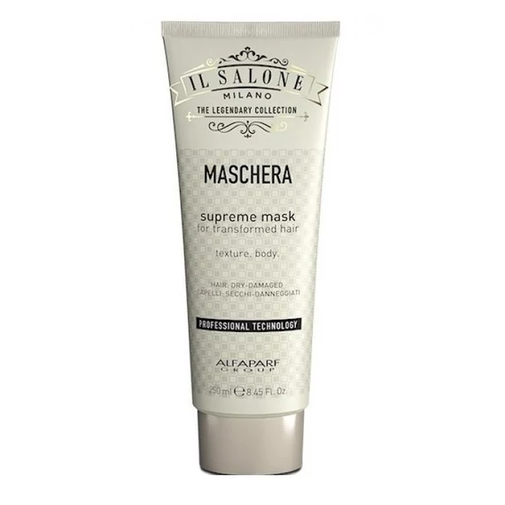 Alfaparf Il Salone Milano Supreme maszk száraz-roncsolt hajra, 250 ml