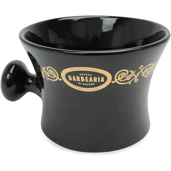 Antiga Barbearia de Bairro Black&Gold Shaving Bowl porcelán borotvatál