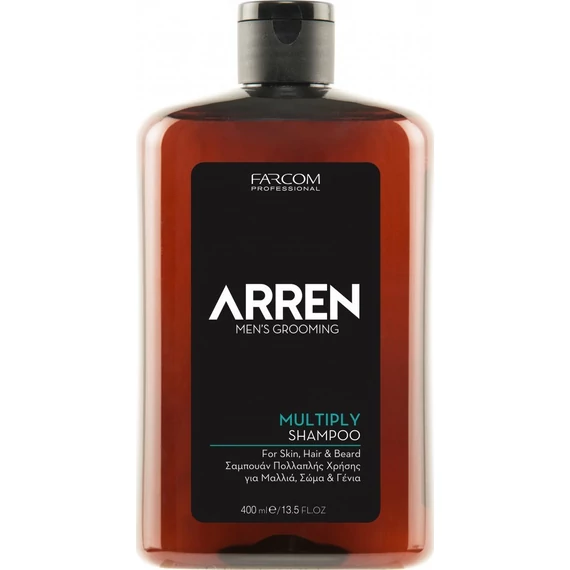 Arren Multiply tusfürdő, szakállmosó, sampon, 400 ml