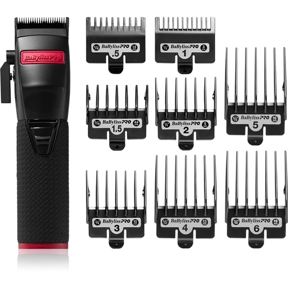 BaByliss PRO Boost+ fekete és piros hajnyíró, BPFX8700RBPE