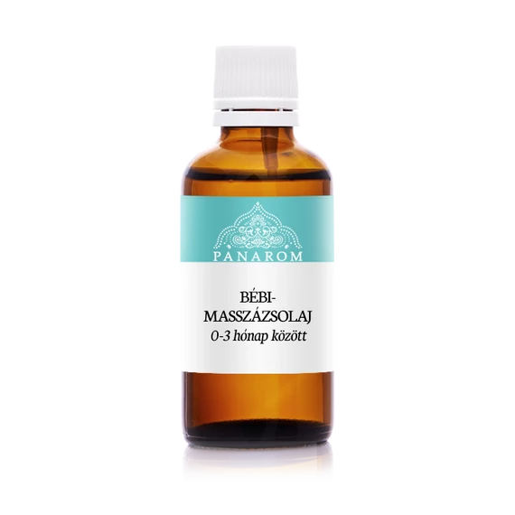 Panarom Bébi masszázsolaj 0-3 hónapos korig, 50 ml