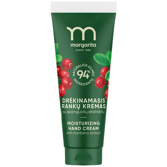 Margarita hidratáló kézkrém áfonyakivonattal, 75 ml