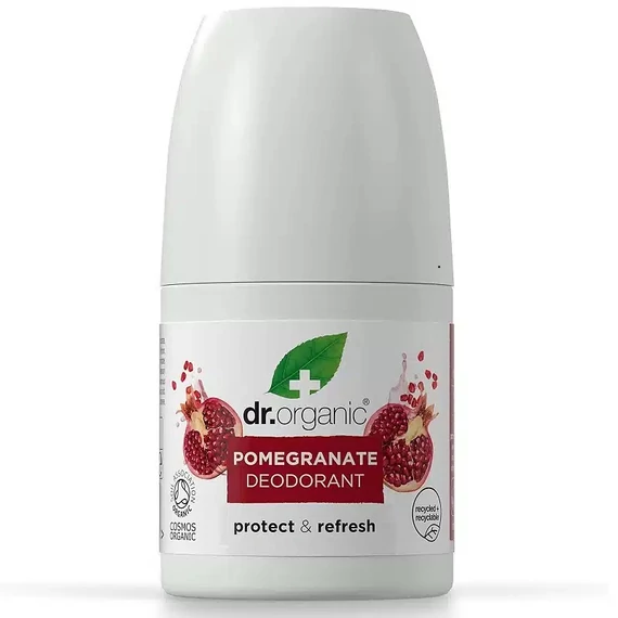 Dr Organic Bio Gránátalma golyós dezodor, 50 ml