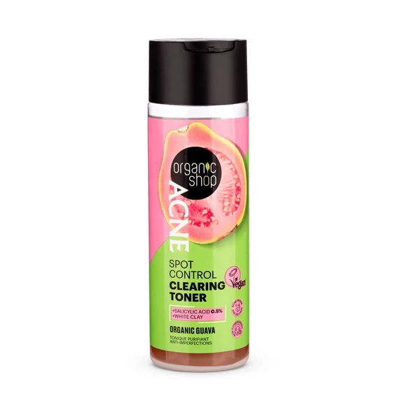 Organis Shop ACNE Tisztító tonik pattanásos bőrre bio guavával, 200ml
