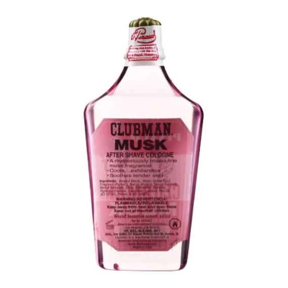 Clubman Pinaud After Shave Cologne Musk borotválkozás utáni folyadék, 177 ml