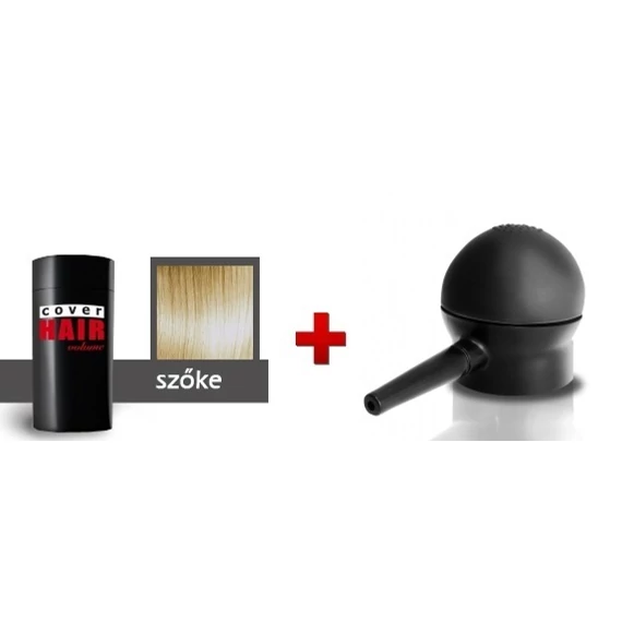 Cover Hair Volume hajdúsító, 30 g, szőke + szórófej