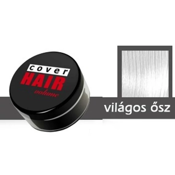 Cover Hair Volume hajdúsító, 5 g, világos ősz