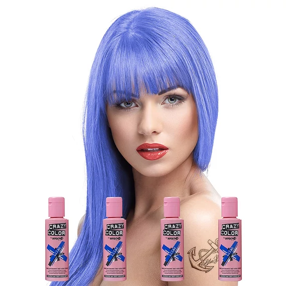 Crazy Color hajszínező krém Lilac 50