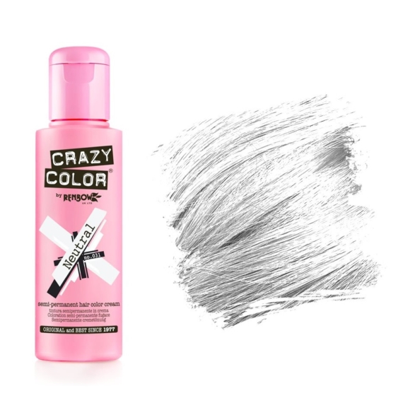 Crazy Color hajszínező krém Neutral 031, 100 ml