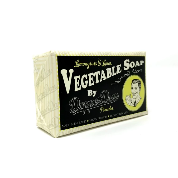 Dapper Dan Lemongrass & Limes növényi szappan, 190 g