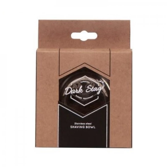 Dark Stag prémium rozsdamentes borotva tálka