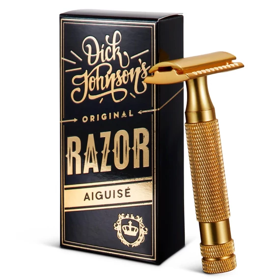 Dick Johnson Gold Aiguise biztonsági borotva