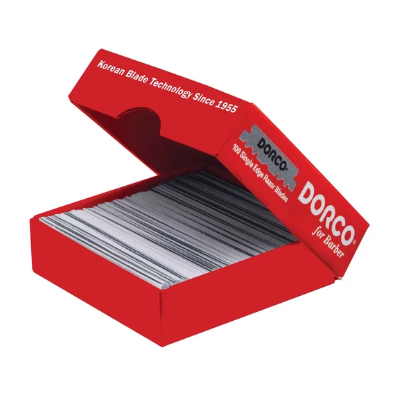 Dorco Single Edged Razor Blades RED borotvapenge, 100 db