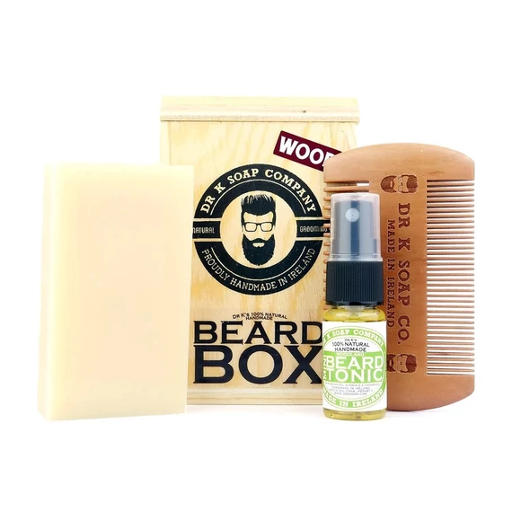 Dr K Beard Box Woodland erdei szakállápoló utazószett