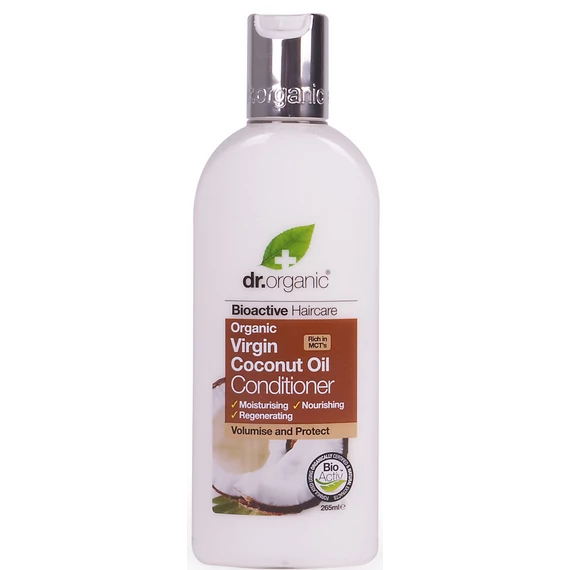 Dr Organic kondicionáló bio szűz kókuszolajjal, 265 ml