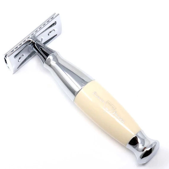Edwin Jagger R367CRSR Ivory/Chrome biztonsági borotva