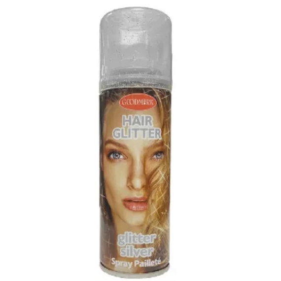 EF-ES ezüst csillám hajlakk, 125 ml