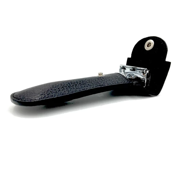 Epsilon Safety Razor Leather Pouch borotva tok