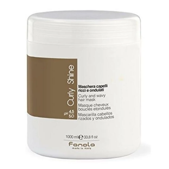 Fanola Curly Shine hajpakolás hullámos hajra, 1 l
