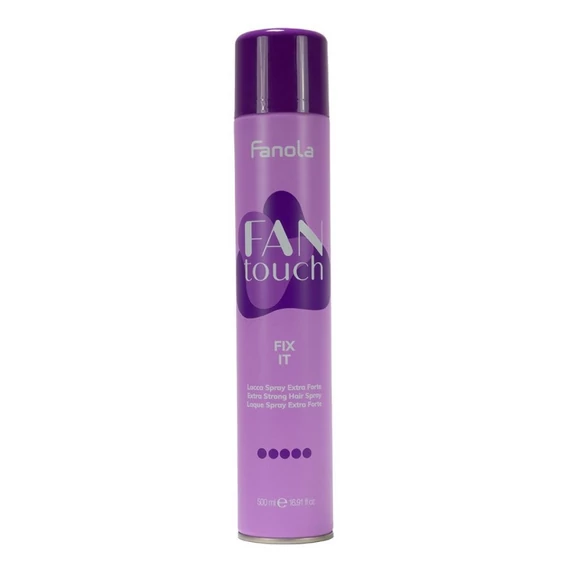 Fanola Fantouch Fix It extra erős hajlakk, 500 ml