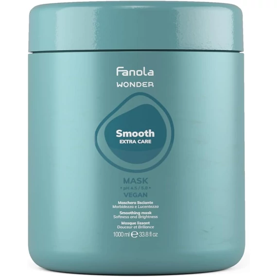 Fanola Wonder Smooth Care hajsimító hajpakolás, 1000 ml