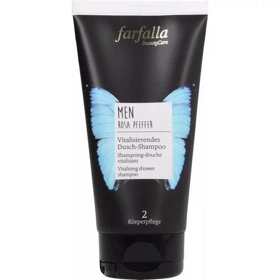 Farfalla Men tusfürdő és sampon, 150  ml